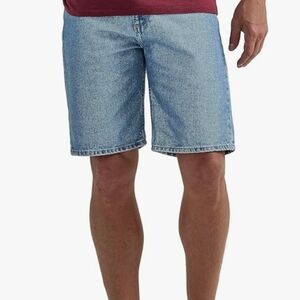 WRANGLER 34 Stylish Light Blue Denim Shorts for Men